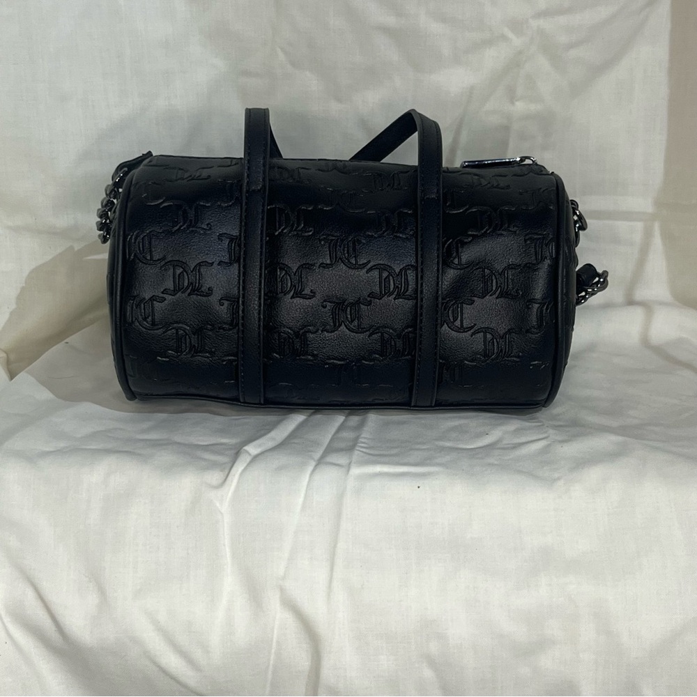 NWT Juicy Couture Black Mini Barrel Mini Bag - Picture 2 of 7